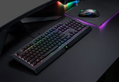 Razer Cynosa Chroma is a silent gaming keyboard and best in test of silent gaming keyboards 2021.